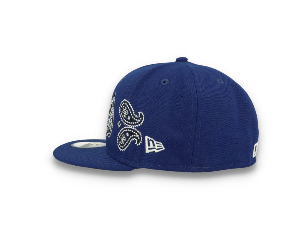 59FIFTY MLB All Over Print Paisley Los Angeles Dodgers Team/White