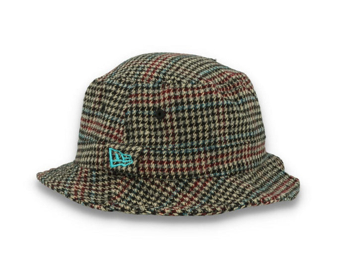 Check Bucket Hat Brown - LOKK