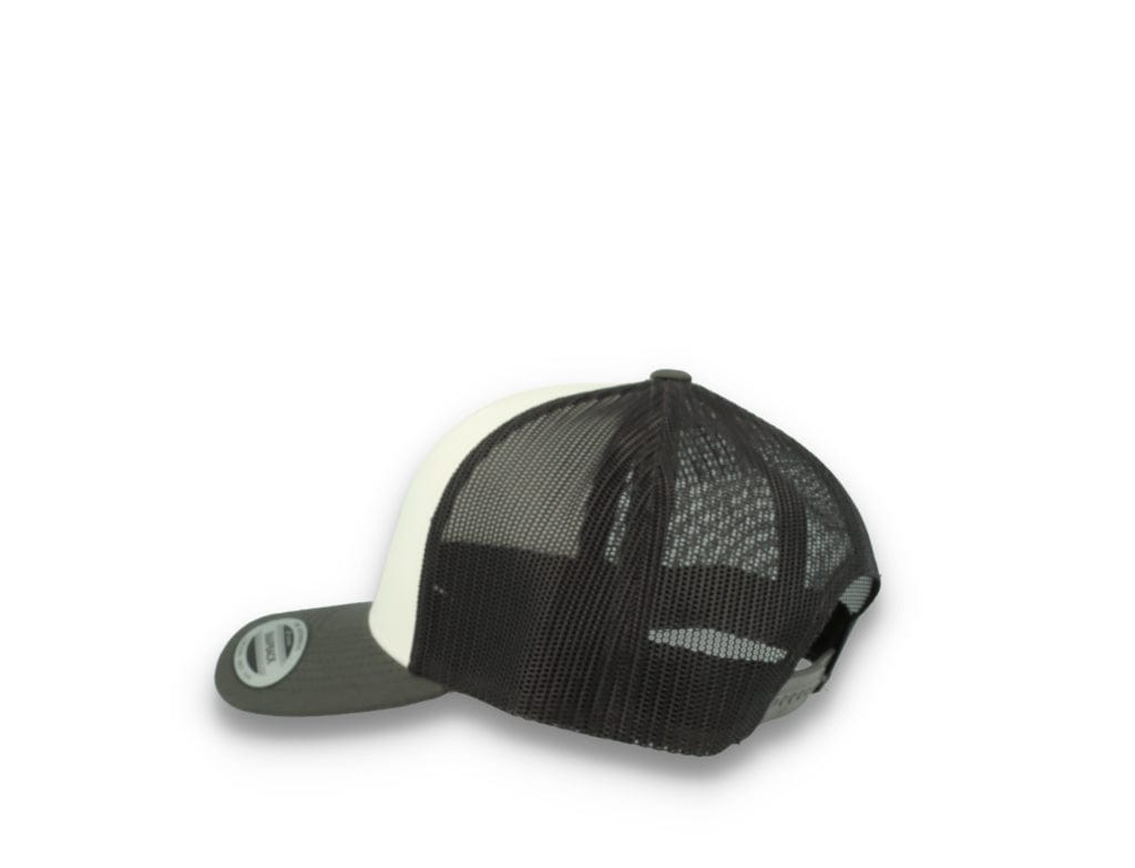 Retro Trucker Dark Grey/White/Dark Grey Flexfit 6606CF