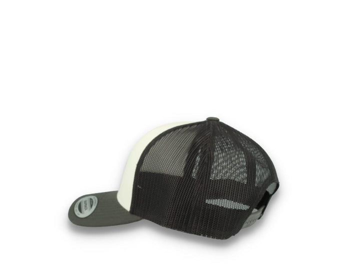 Retro Trucker Dark Grey/White/Dark Grey Flexfit 6606CF