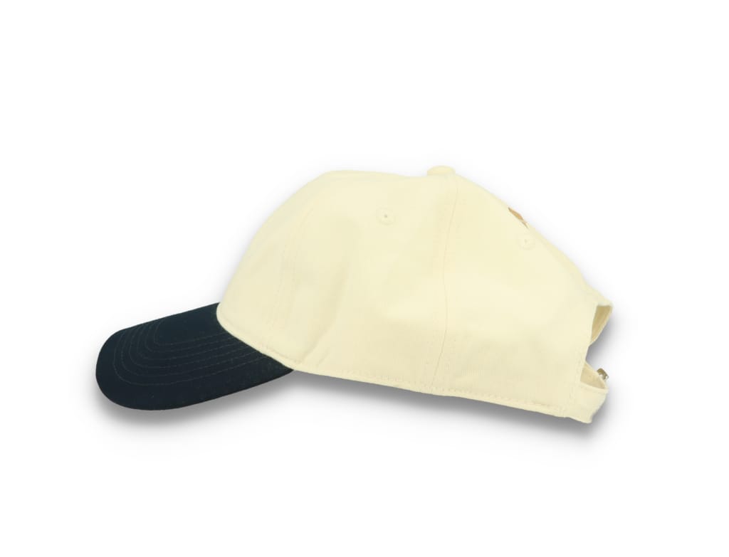 Contrast Peak Leisure Cap Natural/French Navy
