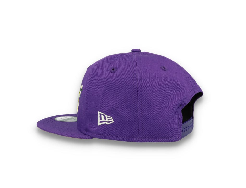 9FIFTY Flower Wordmark Los Angeles Lakers Purple - LOKK