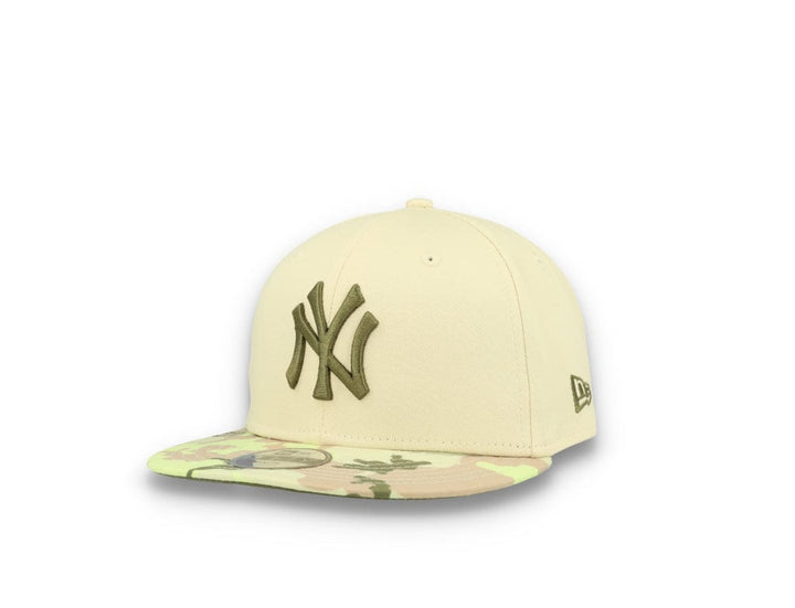 9FIFTY Kids Contrast New York Yankees Light Cream/New Olive