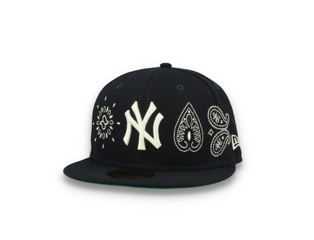 59FIFTY MLB All Over Print Paisley New York Yankees Team/White - LOKK