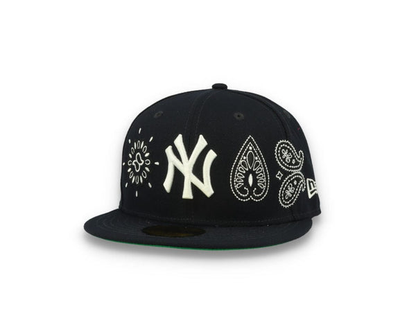 59FIFTY MLB All Over Print Paisley New York Yankees Team/White - LOKK