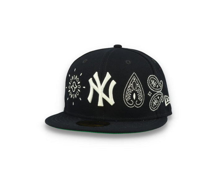 59FIFTY MLB All Over Print Paisley New York Yankees Team/White - LOKK