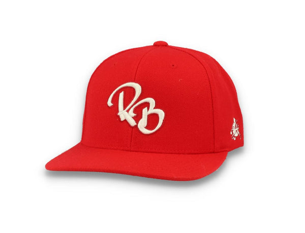 LOKK X RADIO BORGEN Snapback Red/White - LOKK