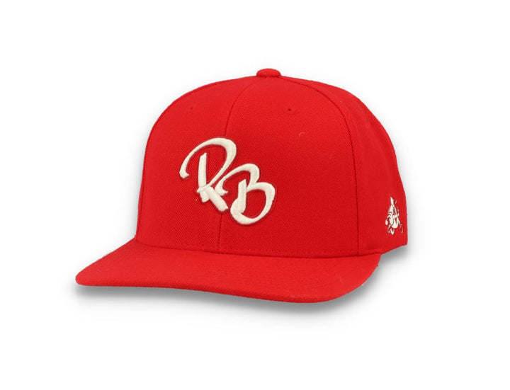 LOKK X RADIO BORGEN Snapback Red/White - LOKK