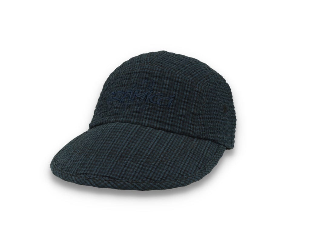 O.G. Seersucker Canyon Cap Royal Blue Garment Dyed - LOKK