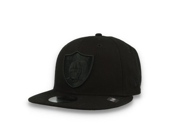 9FIFTY Nos NFL Black On Black Las Vegas Raiders - LOKK