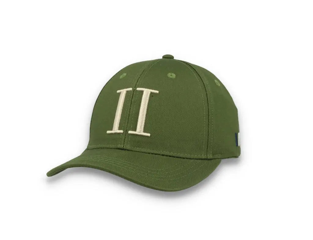 Encore Organic Baseball Cap Dark Ivy Green/Ivory - LOKK