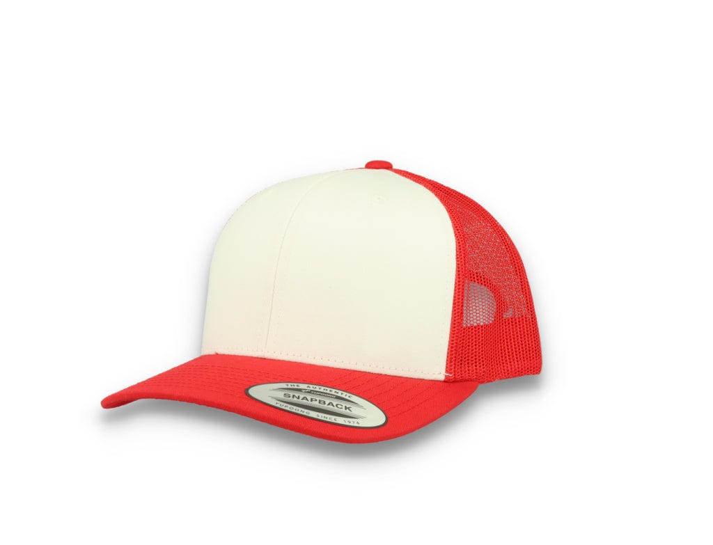 Retro Trucker Red/White/Red Flexfit 6606CF Yupoong