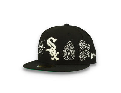 59FIFTY MLB All Over Print Paisley Chicago White Sox Team/White
