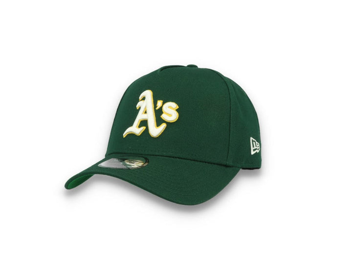 9FORTY Patch A-Frame Oakland Athletics Dark Green - LOKK