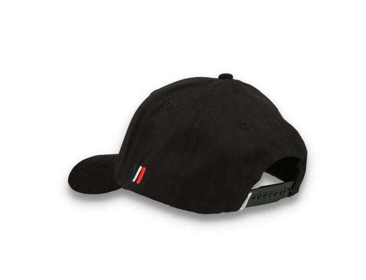 Les Deux Baseball Cap Suede II Black/White - LOKK