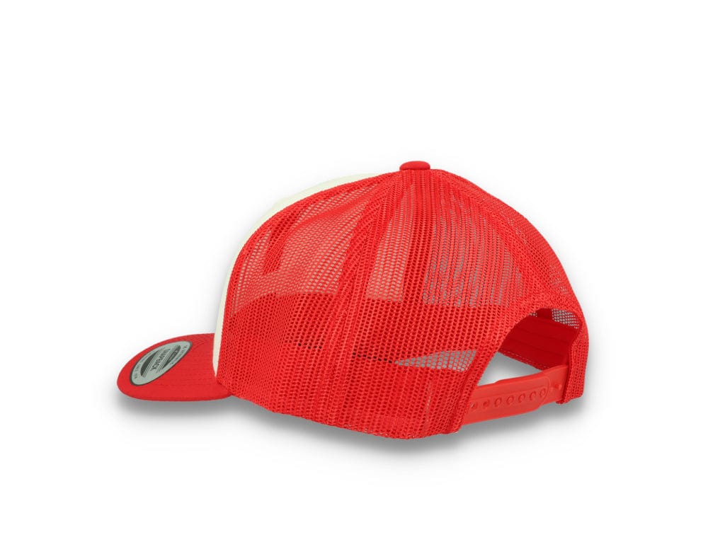 Retro Trucker Red/White/Red Flexfit 6606CF Yupoong