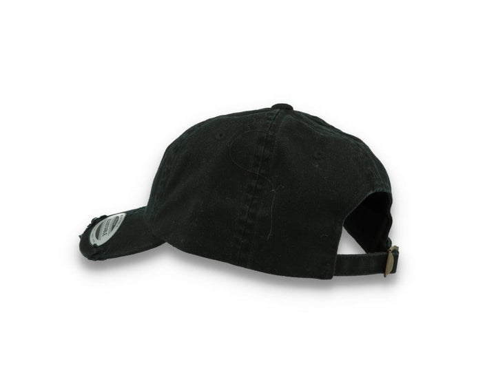 Low Profile Destroyed Cap Black 6245DC - LOKK