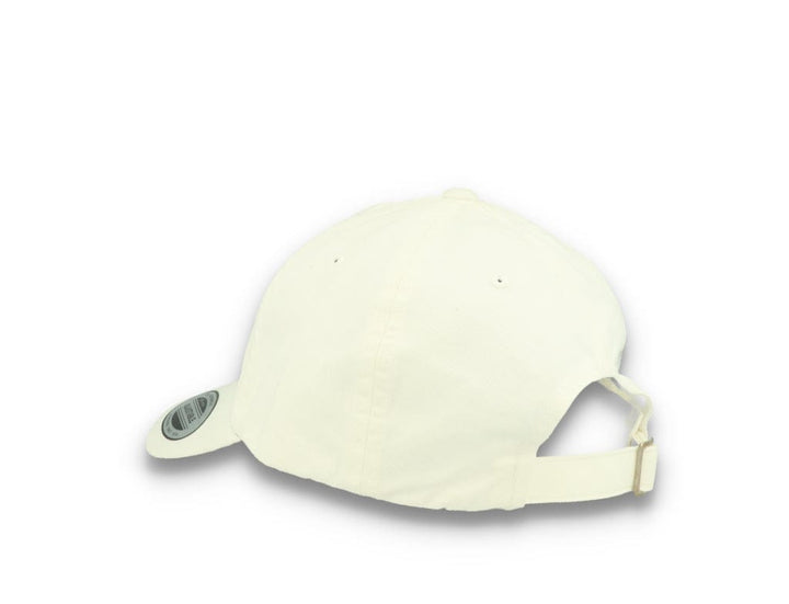 White Dad Cap Eco Wash Low Profile Cotton Twill - 6245EC