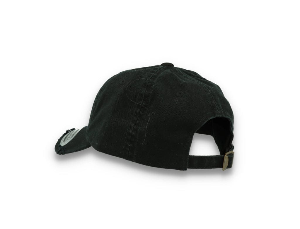 Low Profile Destroyed Cap Black 6245DC - LOKK