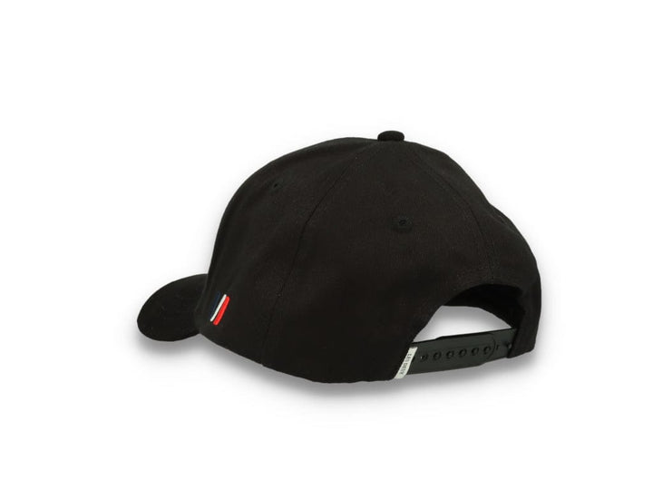Les Deux Baseball Cap Suede II Black/White - LOKK