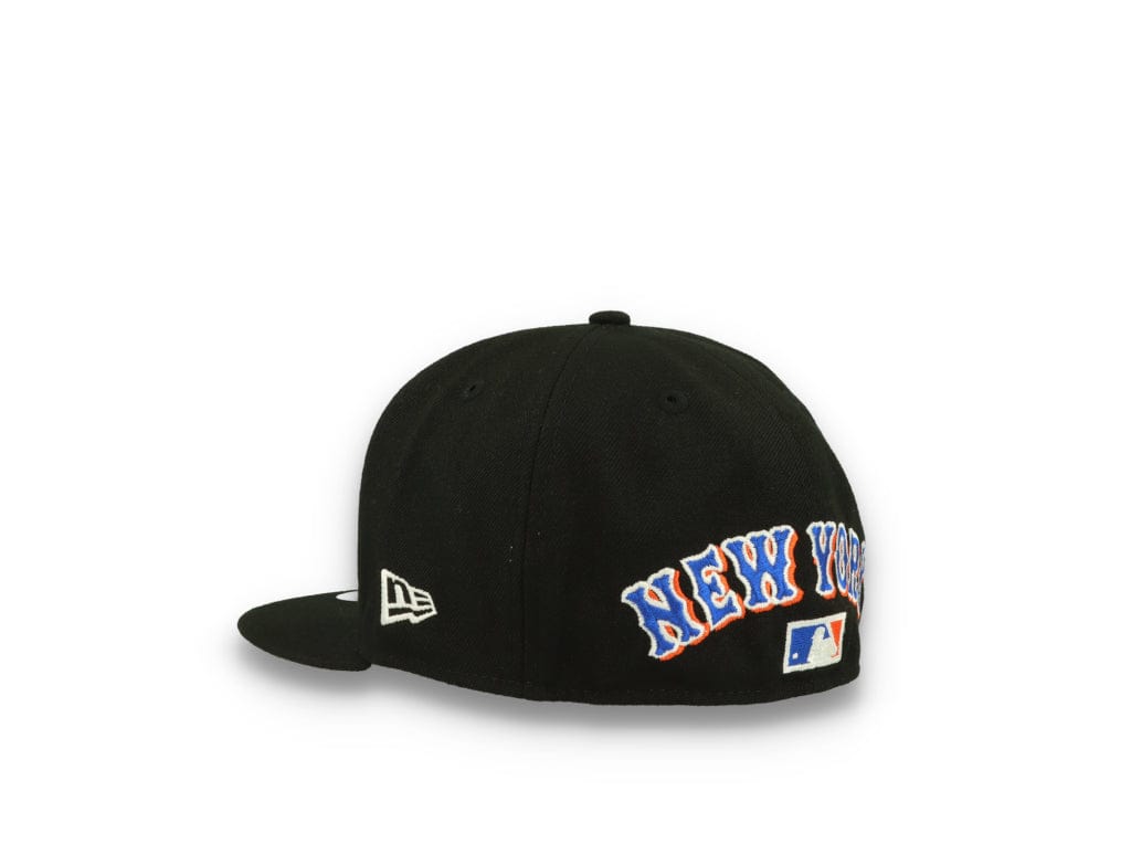 59FIFTY Upside Down All Over Print NY Mets Black