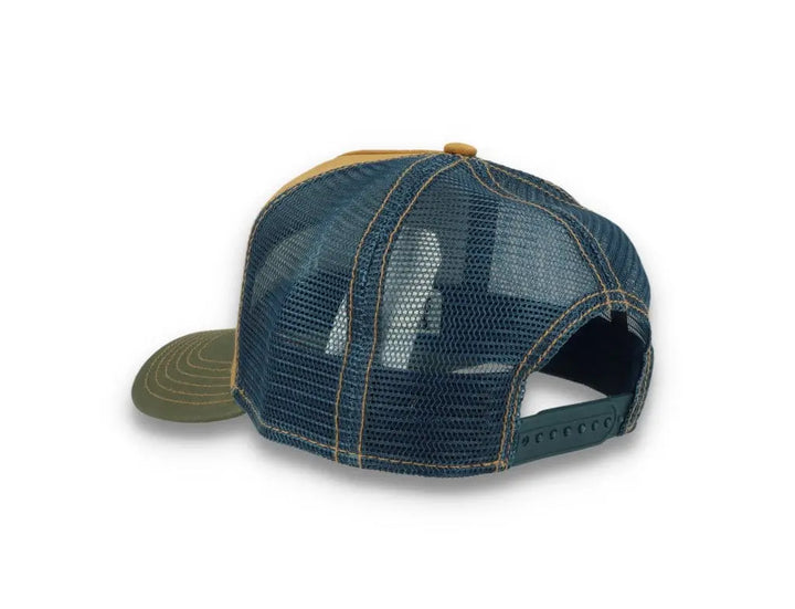 Trucker Cap Motorcycle Brown/Olive - LOKK