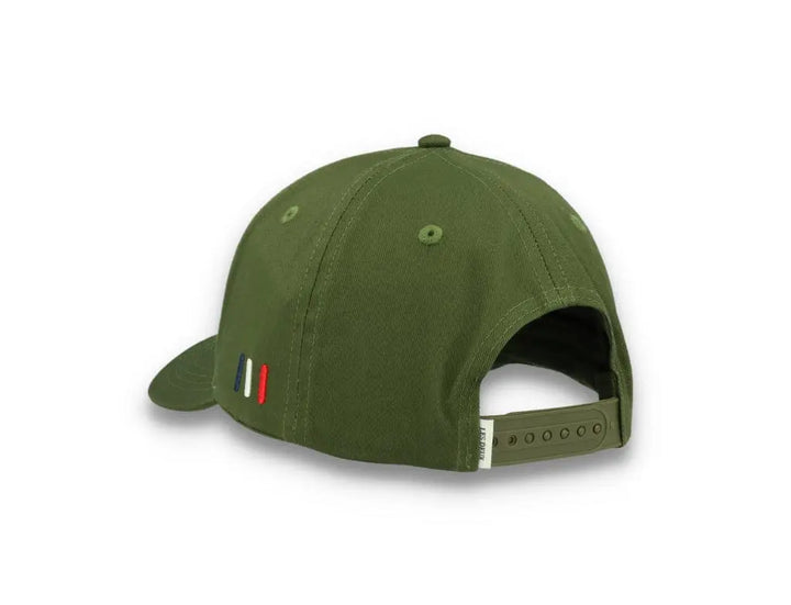 Encore Organic Baseball Cap Dark Ivy Green/Ivory - LOKK