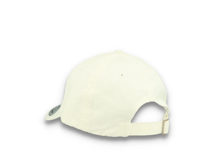 White Dad Cap Eco Wash Low Profile Cotton Twill - 6245EC