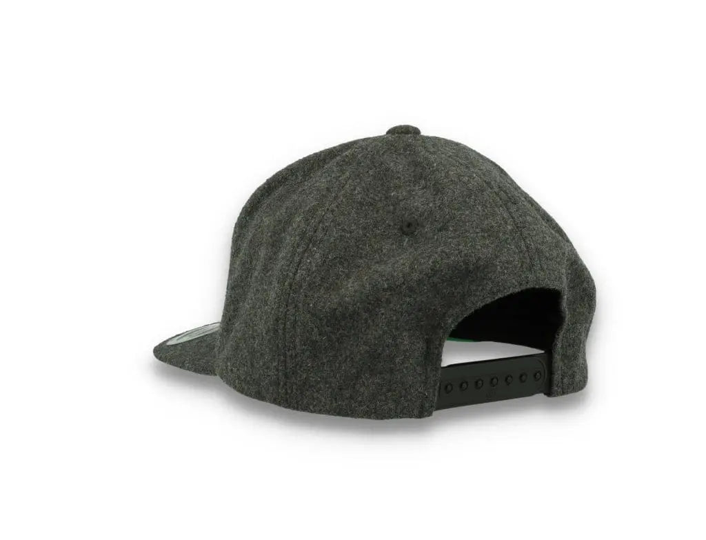 Yupoong Snapback Melton Wool 6689M Dark Grey - LOKK