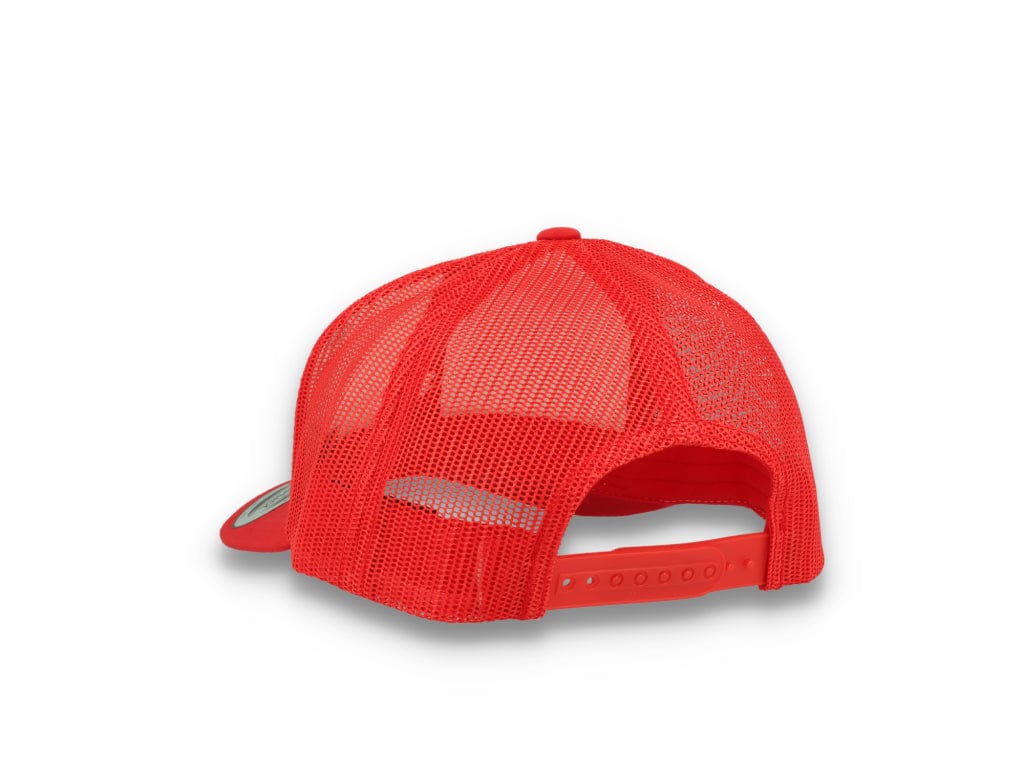 Retro Trucker Red/White/Red Flexfit 6606CF Yupoong