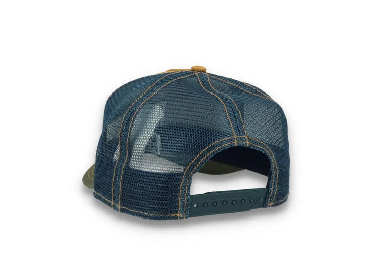 Trucker Cap Motorcycle Brown/Olive - LOKK