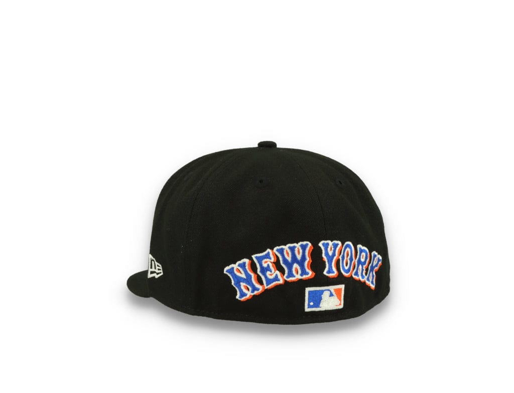 59FIFTY Upside Down All Over Print NY Mets Black