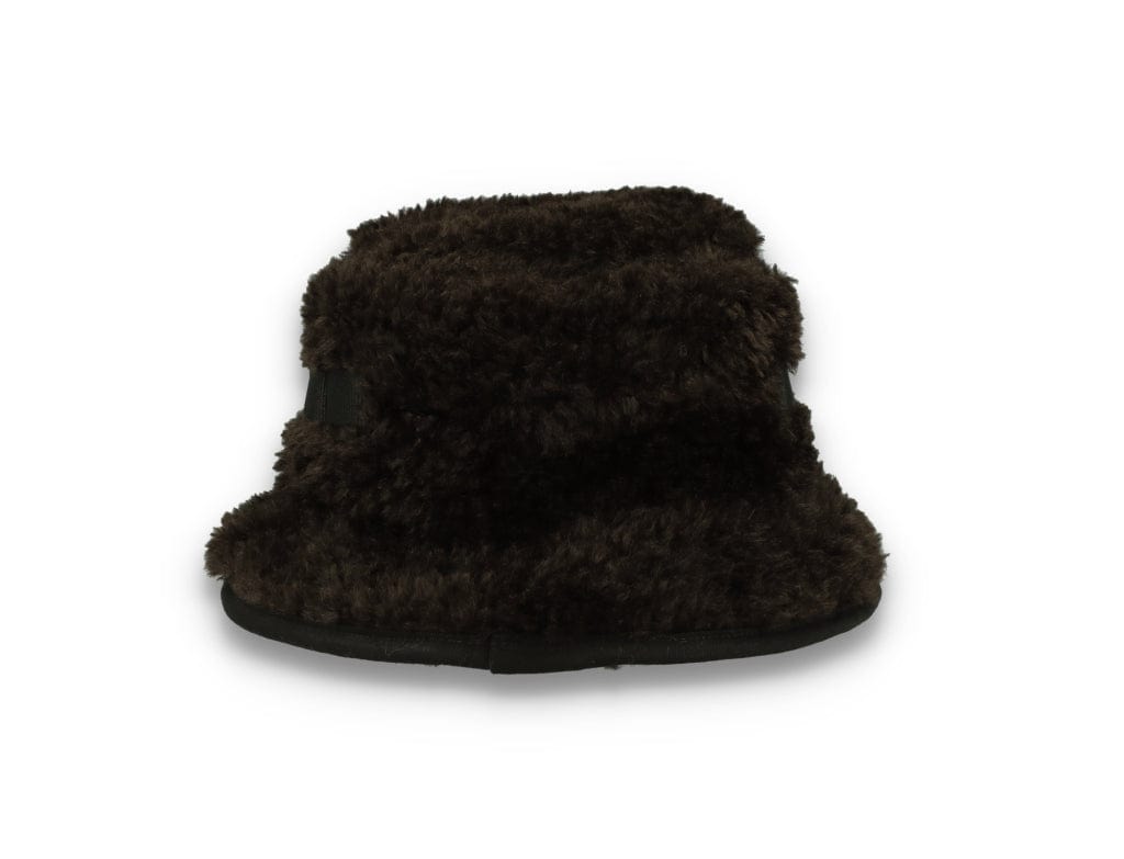 Faux Shearling Utility Bucket Black - LOKK