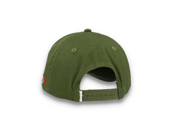 Encore Organic Baseball Cap Dark Ivy Green/Ivory - LOKK