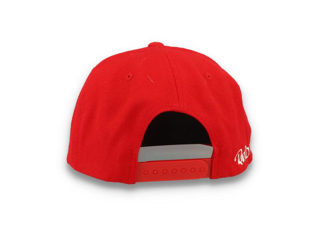 LOKK X RADIO BORGEN Snapback Red/White - LOKK