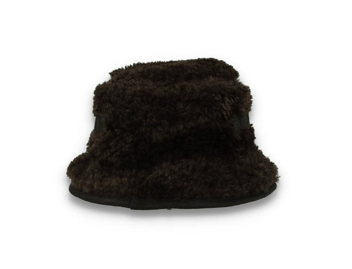 Faux Shearling Utility Bucket Black - LOKK