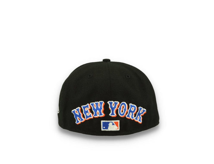 59FIFTY Upside Down All Over Print NY Mets Black