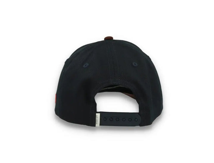 Baseball Cap Suede II Dark Navy/Ebony Brown - LOKK