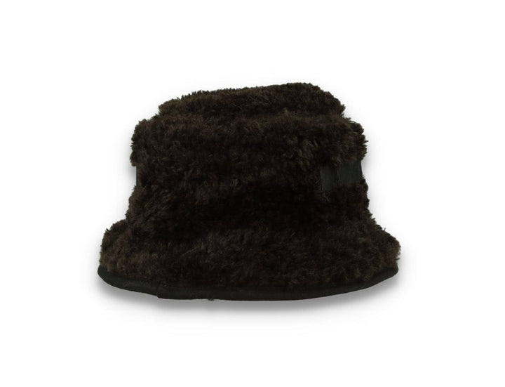 Faux Shearling Utility Bucket Black - LOKK