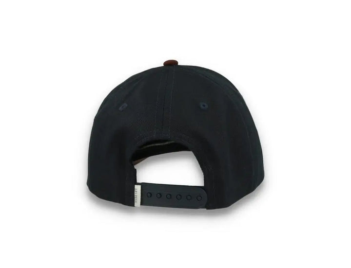 Baseball Cap Suede II Dark Navy/Ebony Brown - LOKK