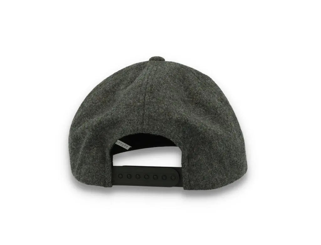 Yupoong Snapback Melton Wool 6689M Dark Grey - LOKK