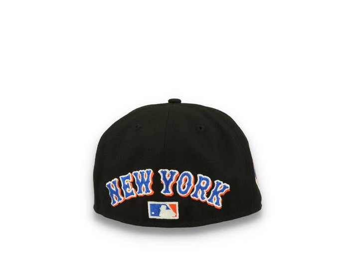 59FIFTY Upside Down All Over Print NY Mets Black