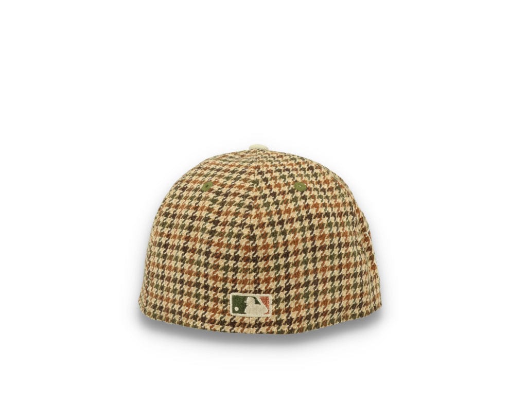 59FIFTY Houndstooth New York Yankees Open Market Tan