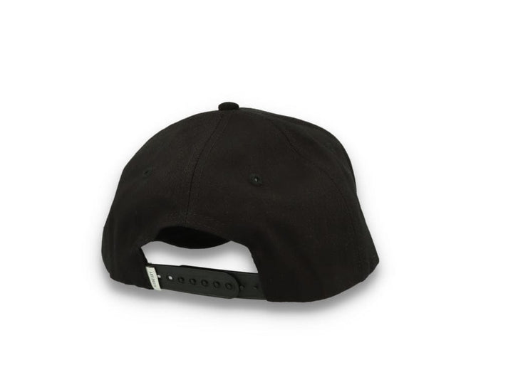 Les Deux Baseball Cap Suede II Black/White - LOKK