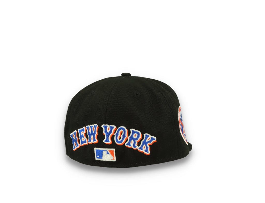 59FIFTY Upside Down All Over Print NY Mets Black