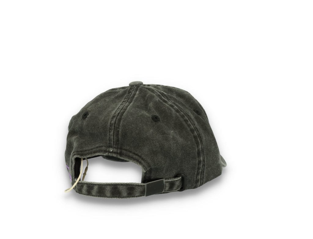 Smiley Face  Washed Black