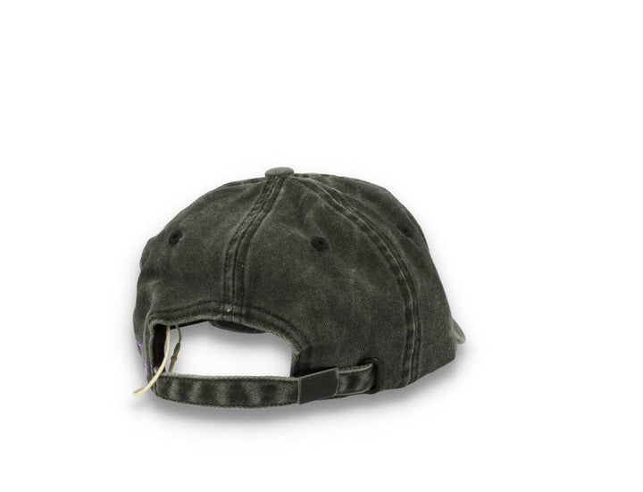 Smiley Face  Washed Black