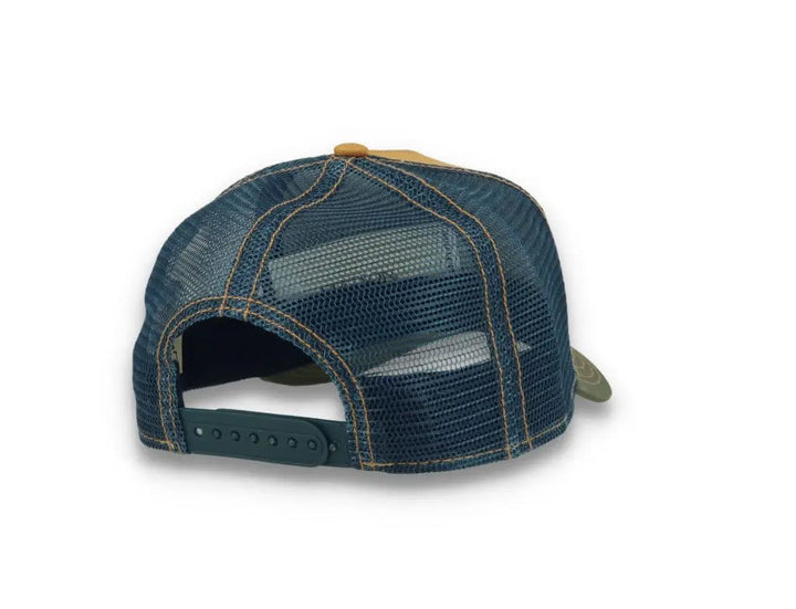 Trucker Cap Motorcycle Brown/Olive - LOKK