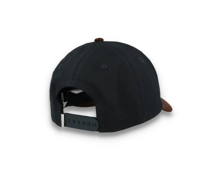 Baseball Cap Suede II Dark Navy/Ebony Brown - LOKK