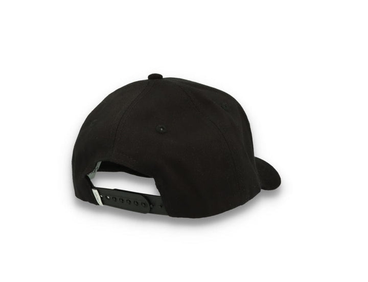 Les Deux Baseball Cap Suede II Black/White - LOKK
